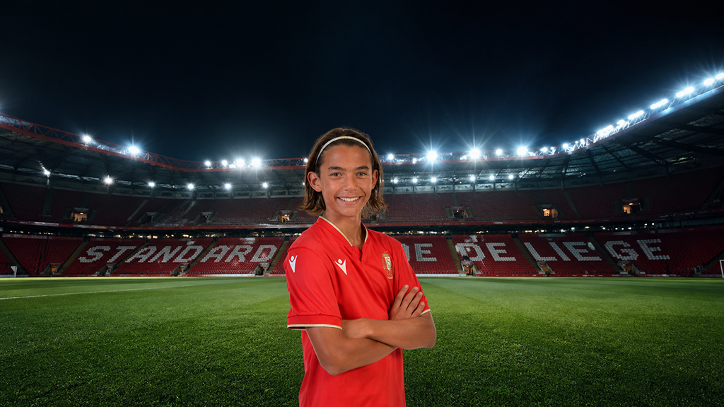 Luther Marotta – Défenseur latéral gauche Standard de Liège U16 Elite